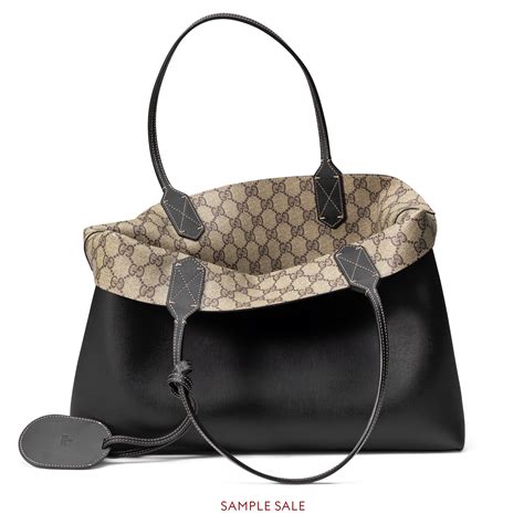 gucci reversable tote|gucci canvas tote bag free.